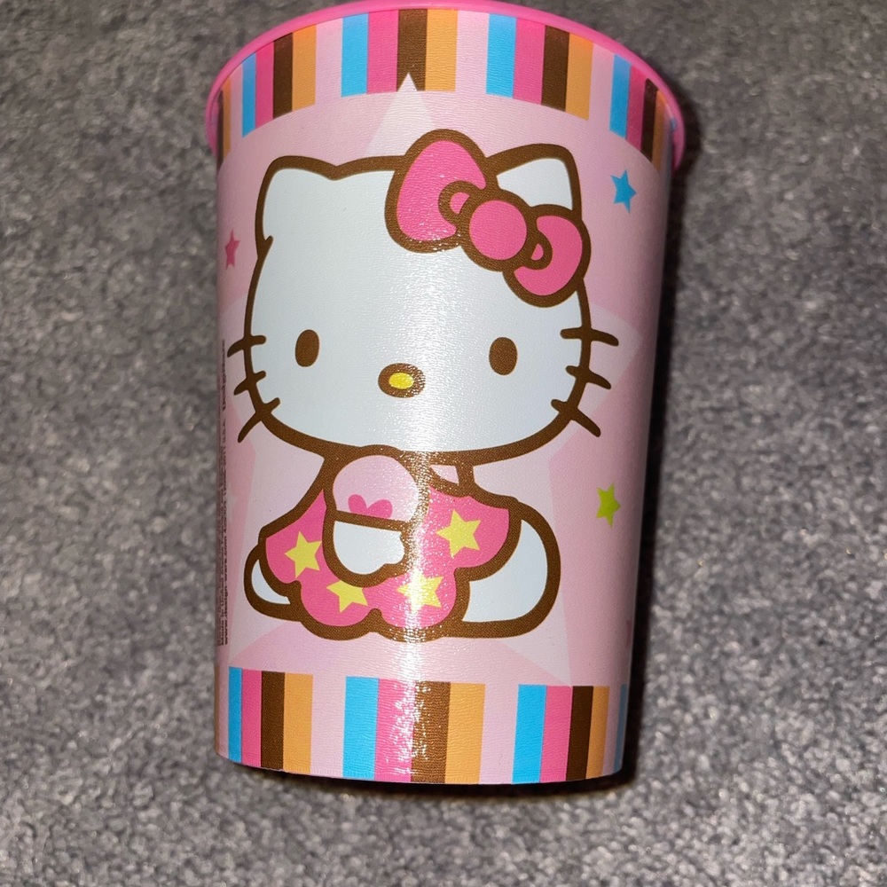 Hello kitty plastic cup